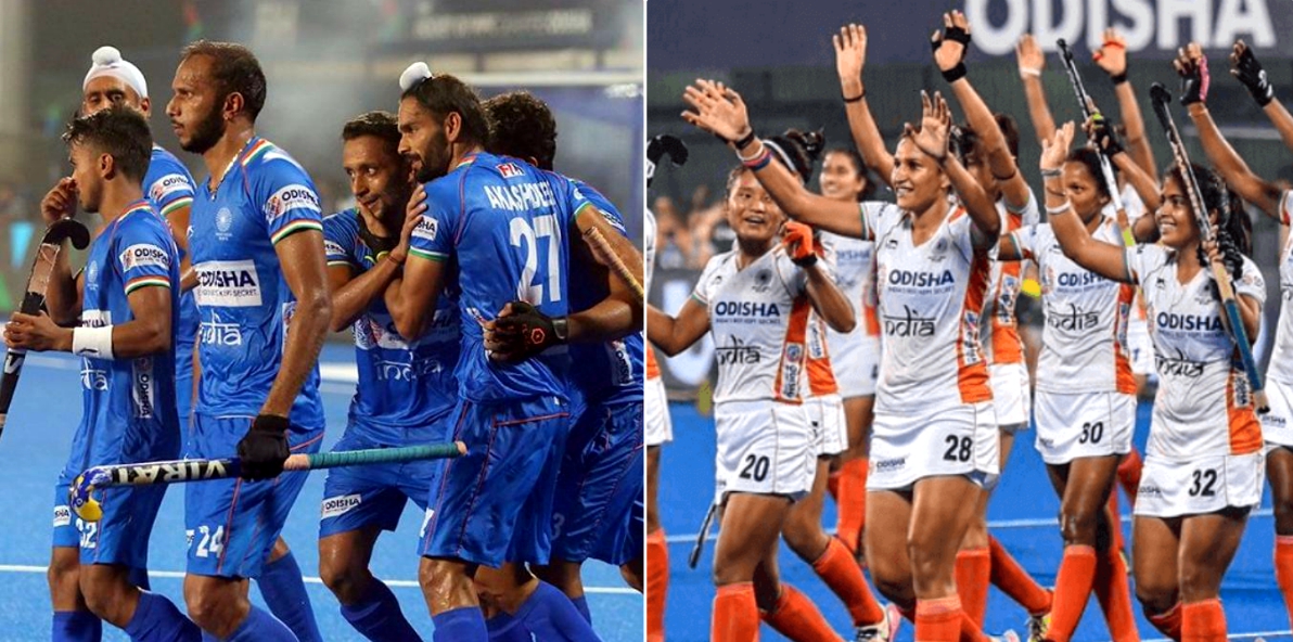 Image result for Indian Hockey Men's and Women's teams qualify