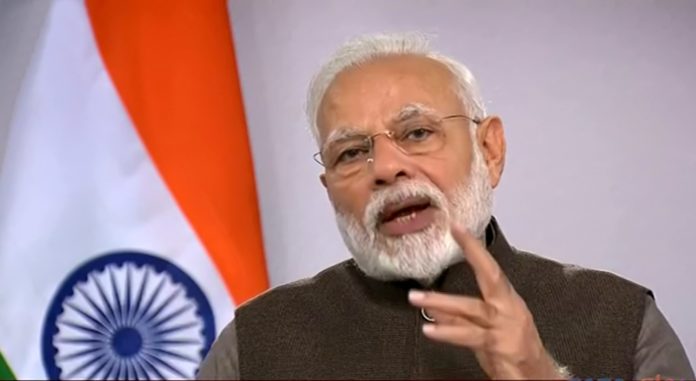 PM Modi interacts with beneficiaries