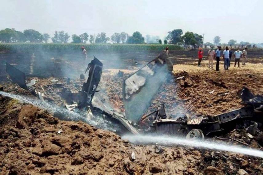 Iaf Mig 21 Bison Crashes In Rajasthan Pilot Safe