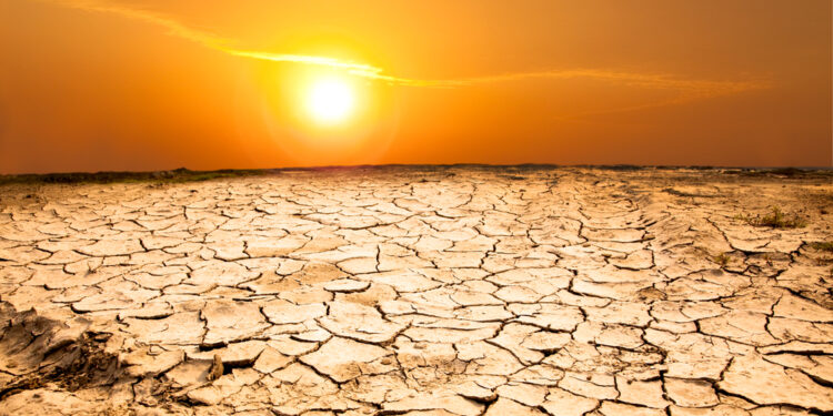 drought land and hot weather