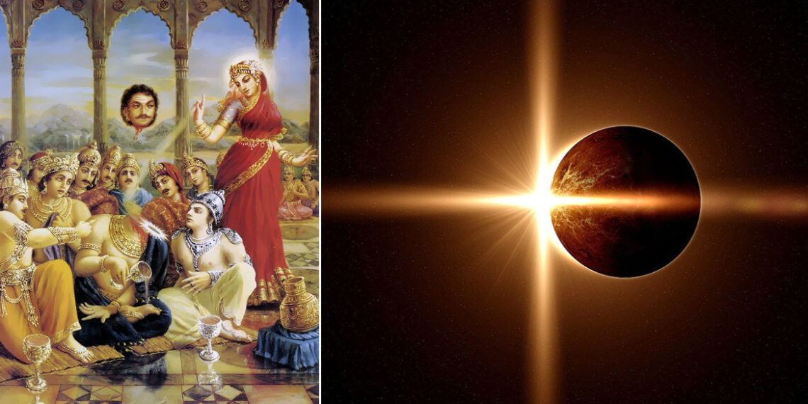 The story of eclipses in Hindu mythology