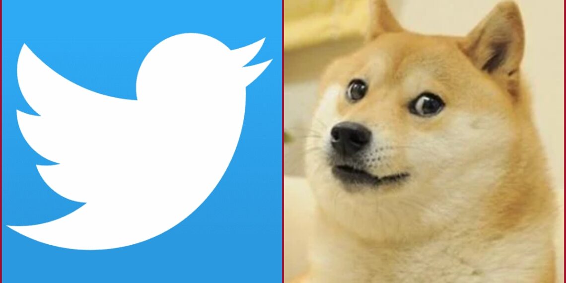 Elon Musk Changes Twitter's Iconic Blue Bird Logo to Dogecoin's 'Doge' Meme