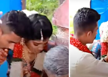 Custom of Hitting Newly Wedded Couples Heads To Each Other Gone Terribly Wrong! WATCH SHOCKING VIDEO